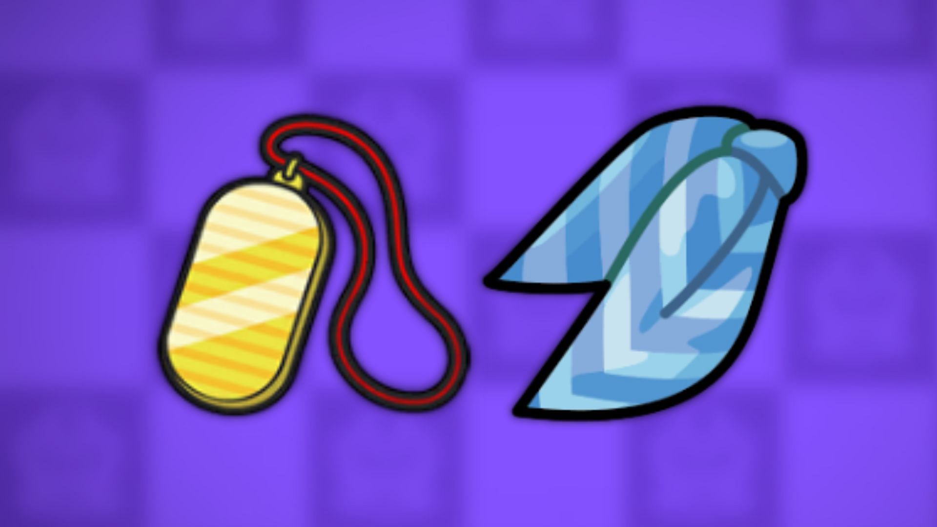 Amulet Coin and Choice Scarf as seen in the main series games (Image via The Pokemon Company)